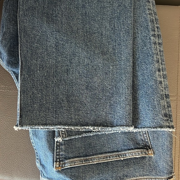 NWT Aritzia AGOLDE Kye Mid Rise Straight Crop in Mirage size 33 - Picture 13 of 14